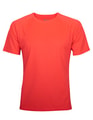 Heren Sportshirt CONA SPORTS Rainbow Tech Tee neon Coral